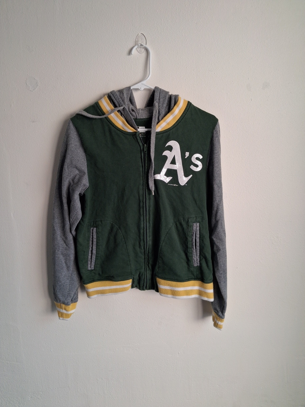 Oakland A's New Era Sweater Hoodie Medium